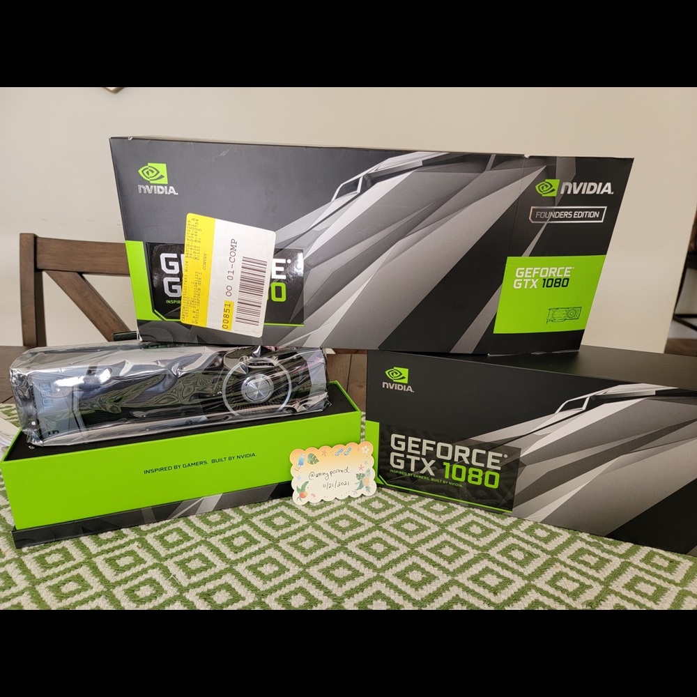 NVIDIA GEFORCE GTX 1080 Founders Edition